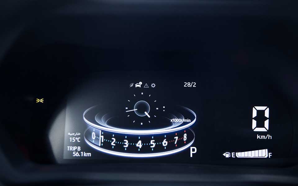 7 INCH MULTI INFORMATION DISPLAY